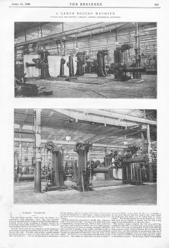 Tangye ltd large boring - ltd,