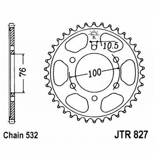 Crown 827 z48 - jt, for