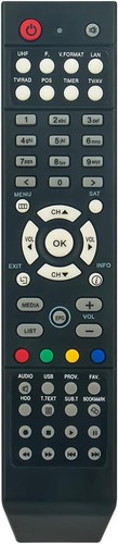 800hd replaced remote - tm-800hd,