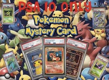 * PSA 10 ONLY * Graded Pokemon Mystery Card + Bonus pack! 