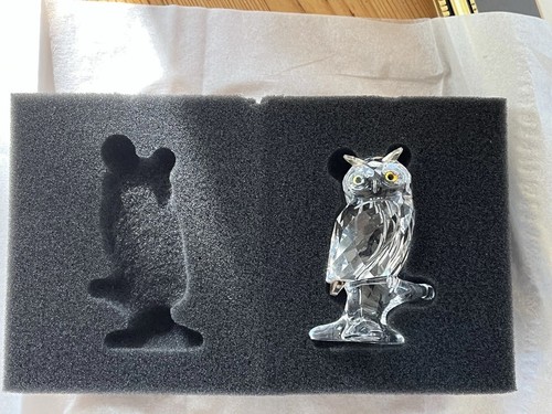 Swarovski owl branch - on,