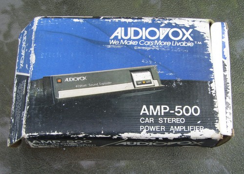Vintage audiovox amp 500 - vintage, amp-500