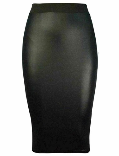 Women wetlook pvc flared - women,