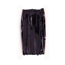 Photo Booth Backdrop Black Shiny Foil Curtain Tinsel Fringe Background Decor