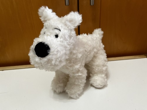 Tintin snowy soft toy plush - snowy,