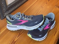 Brooks Women Adrenaline GTS 23 1203811B037 Black Running Shoes Sneakers Sz 6.5B