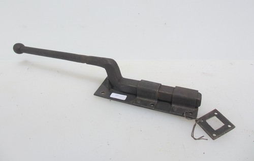 Large antique iron door - antique, lock