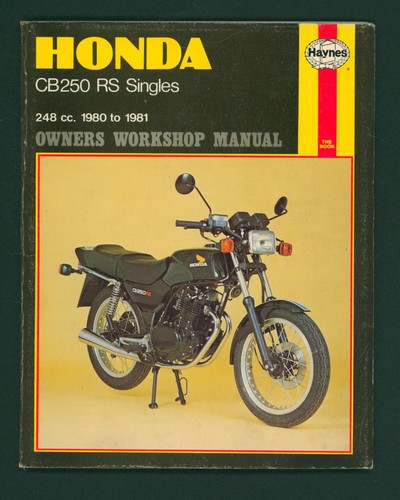 Honda cb250rs haynes manual - honda,