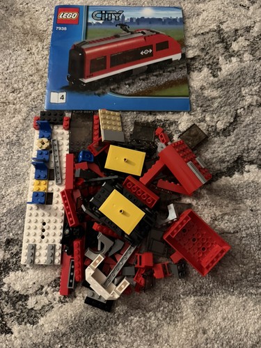 Lego city passenger - train, end