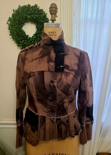 Lip service steampunk jacket - service,