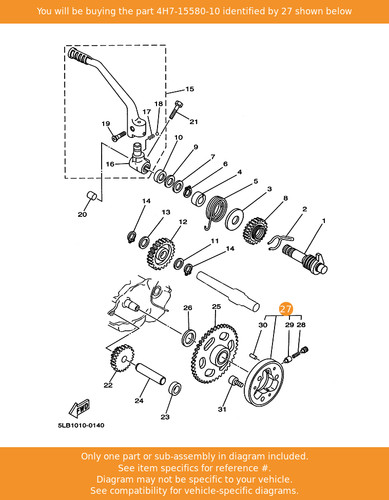 Yamaha starter clutch outer - yamaha,