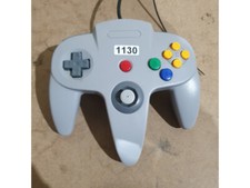 Grey Handheld Ergonomic Wired PC Mac Gamepad Joystick Gaming Controller