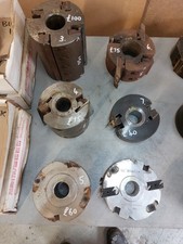 Spindle Moulder Cutter Blocks.  rebate groover serrated kwo whitehill used
