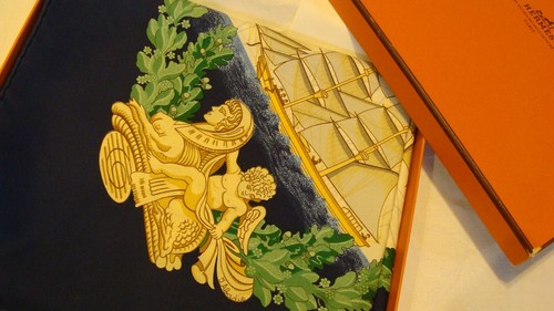 Hermes silk scarf balade - ,