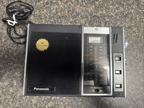 Vintage panasonic 900 am - panasonic, fm/am