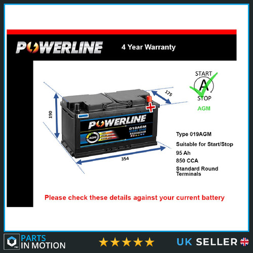 Agm car battery - car, audi