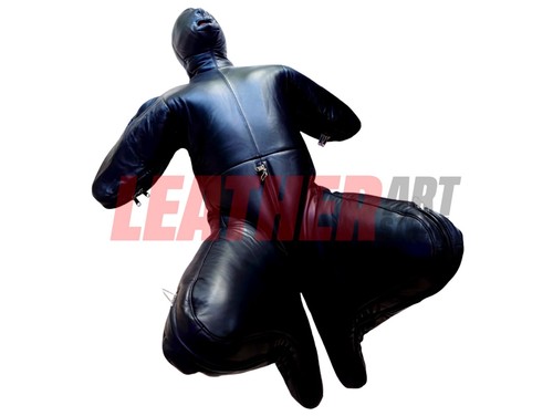 Genuine leather bdsm sleep - genuine,