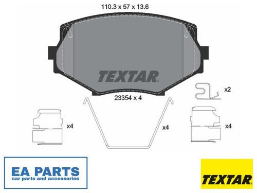 Brake pad set - pad, disc