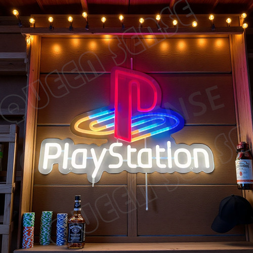 Playstation game led neon sign - playstation,