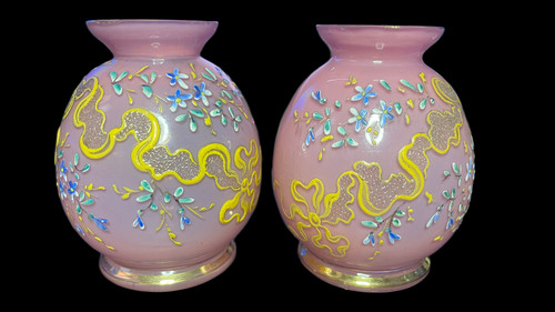 Pair antique 19th - pair,