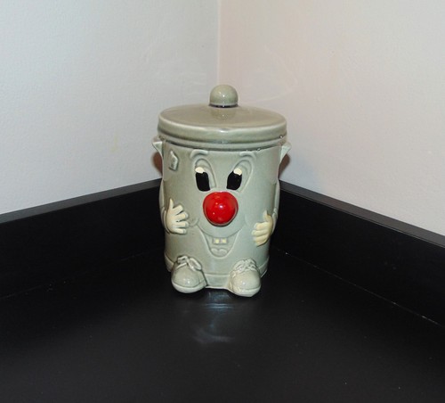 Vintage dusty bin money box - dusty,