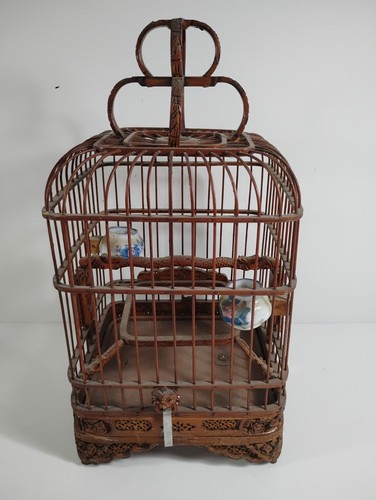 Vintage chinese songbird - vintage,