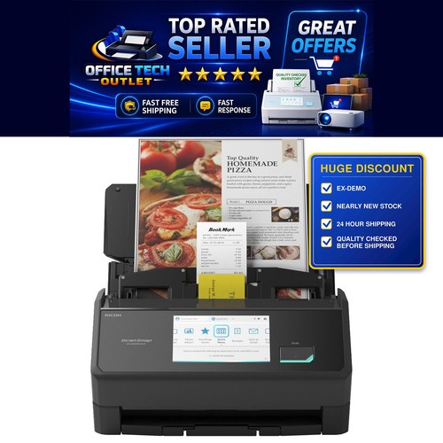 Ricoh scansnap ix2500 black - ricoh,