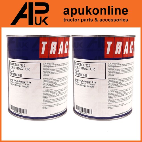 Litre tractol blue paint for - litre,