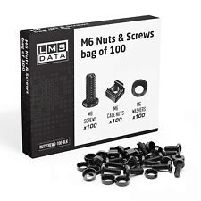 M6 Rackmount Cage Nuts Screws