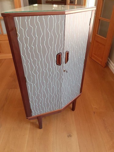 Corner drinks cabinet