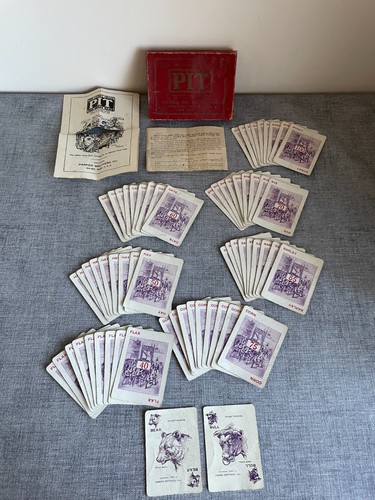 Pit card game parker - card, by