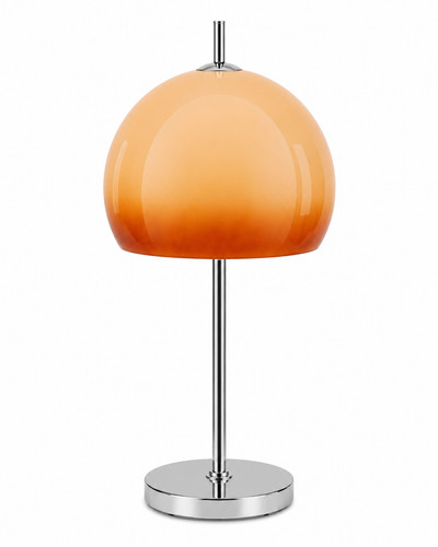 Bauhaus orange glass mushroom - bauhaus,
