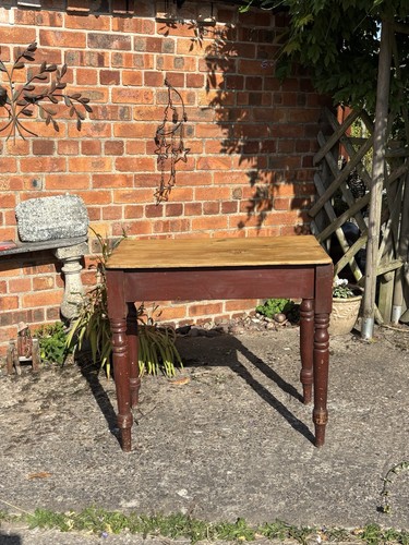 Rustic pine table small - rustic,