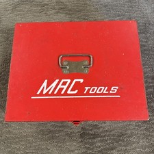 Vintage MAC Tools Large Metal Tool Box  11x14 Locking