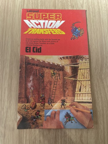Vintage letraset super action - vintage,