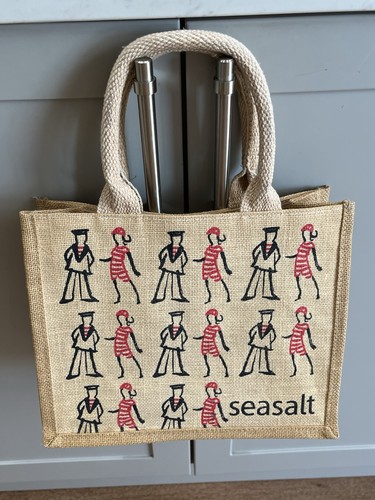 Seasalt jute bag beach - bag,