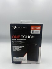 Seagate One Touch Portable Hard Drive 5TB - Black