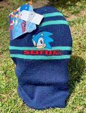 Tagged Kids SEGA Sonic The Hedgehog Beanie Hat / Plush Figure Video Game