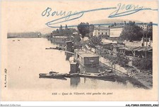 Aalp3-69-0210 - Quai De Villevert - Left Bank Of The Bridge - Barge, Boats