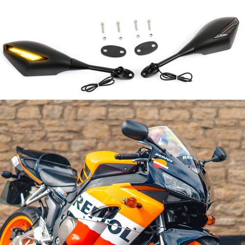 Led rearview mirrors amber - rearview,