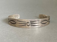 Vintage Navajo Sterling Silver