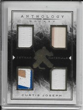 2015-16 Panini Anthology Curtis Joseph Tetrad Materials # TM-49 #/49