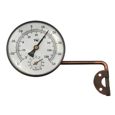 Outdoor Thermometer Garden Patio Outside Wall Greenhouse Sun Terrace - IN-271