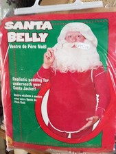 Santa Father Xmas christmas  Vest Belly Fat Suit Fancydress Costume Accessories