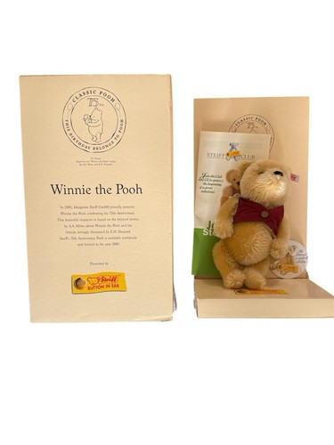 Steiff winnie the pooh 75th - steiff,