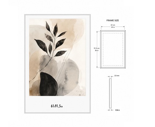 24x36 inch aluminium - aluminium, poster
