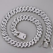 20 In Mens Iced Out Chain