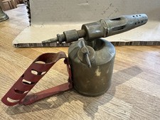 Vintage Brass Blow Torch - Monitor No.134 - Untested - British Made - Project