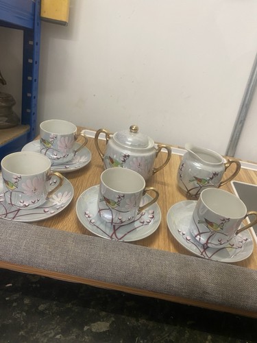 Japanese hand painted coffee