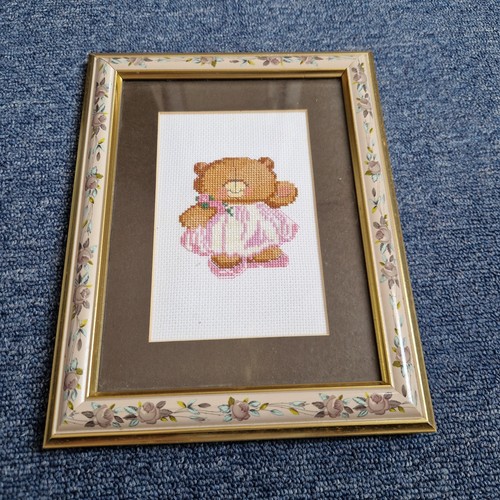 Handmade teddy bear cross - teddy,